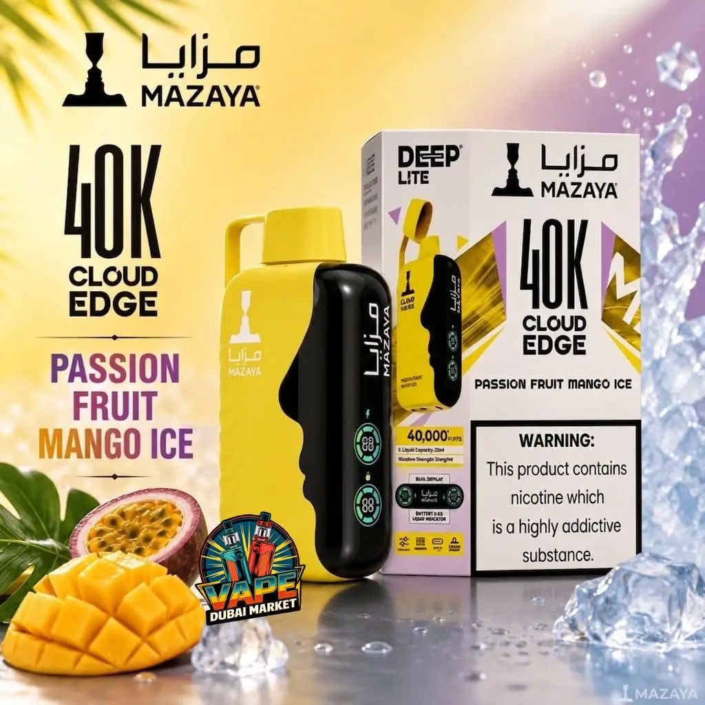 Mazaya Cloud Edge 40000 Puffs 20MG Nicotine Vape in Dubai