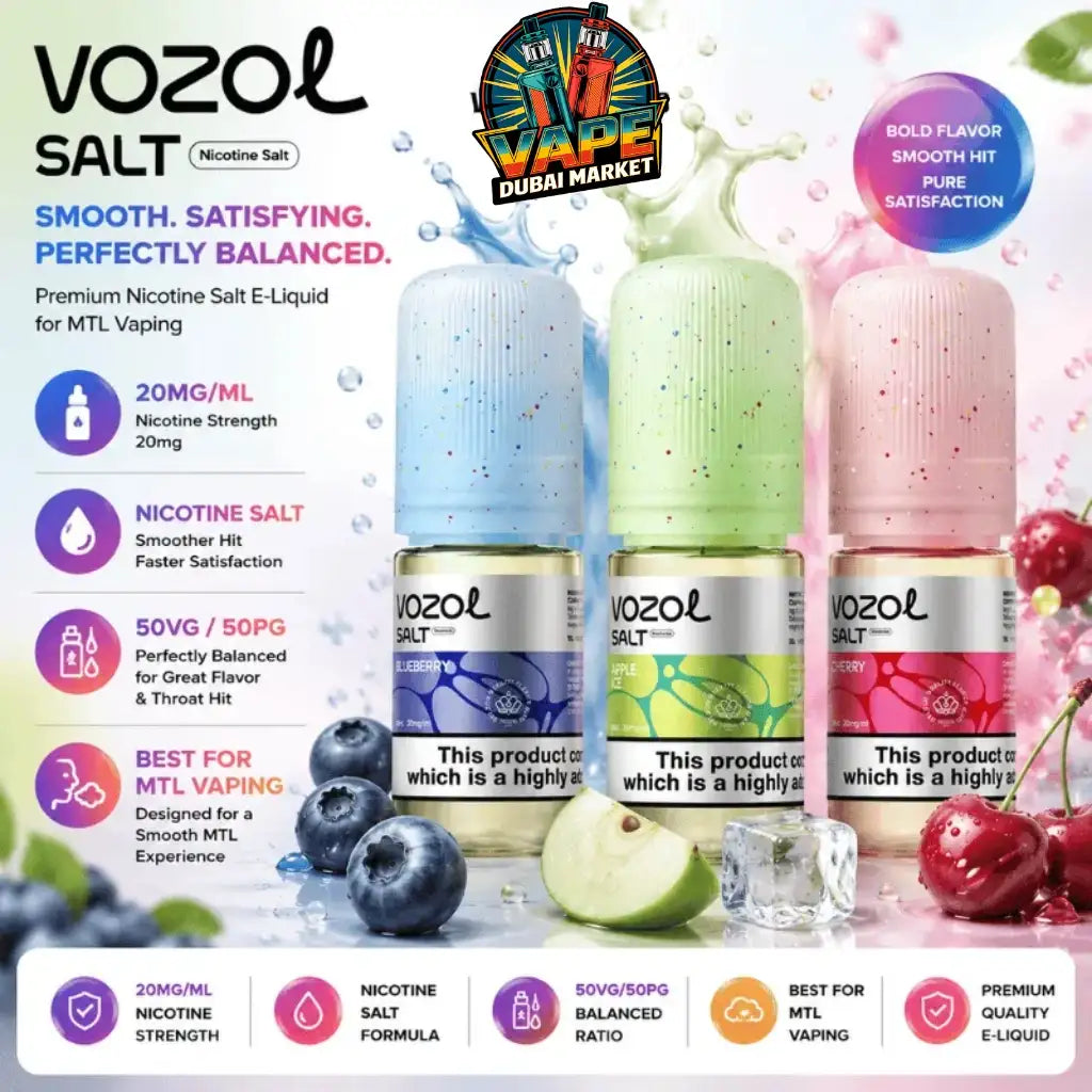 Vozol Salt Prime 20mg Salt Nic Vape Juice in Dubai UAE