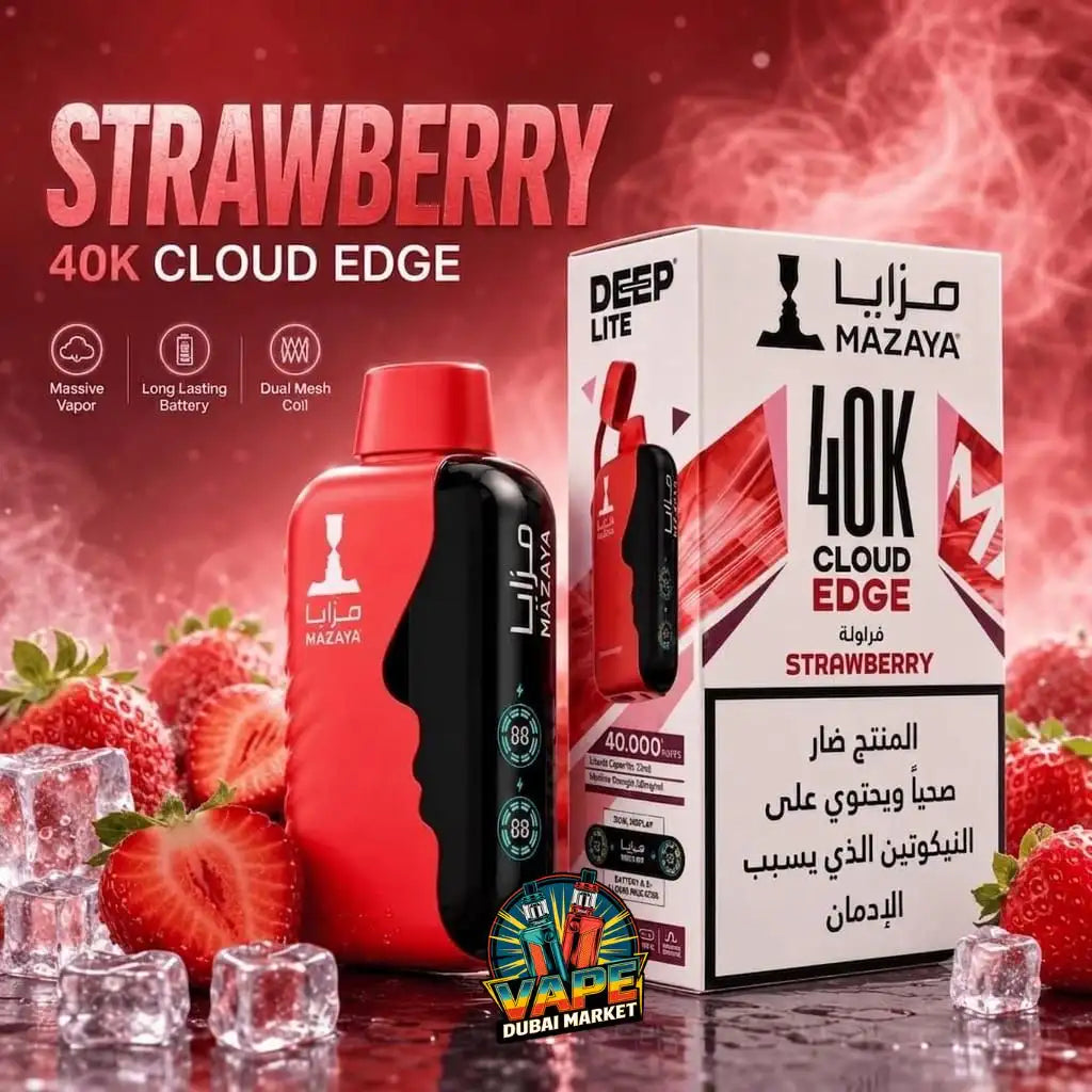 Mazaya Cloud Edge 40000 Puffs 20MG Nicotine Vape in Dubai