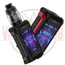 Aegis X Zeus Kit 200W vape mods with dual display screens