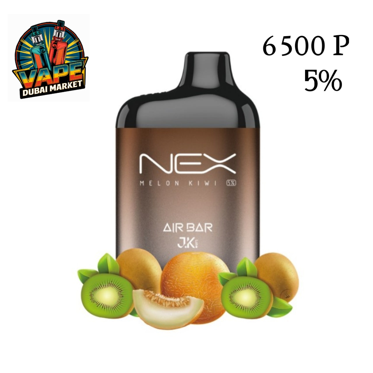 Air Bar Nex Melon Kiwi – disposable vape with melon kiwi flavor