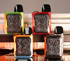 Caliburn GK2 pod vape 8000 puffs colorful devices on display