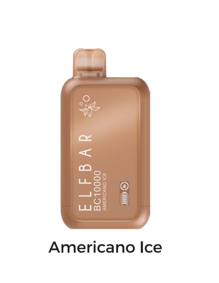 Elf Bar BC10000 Americano Ice – disposable vape with americano ice coffee flavor