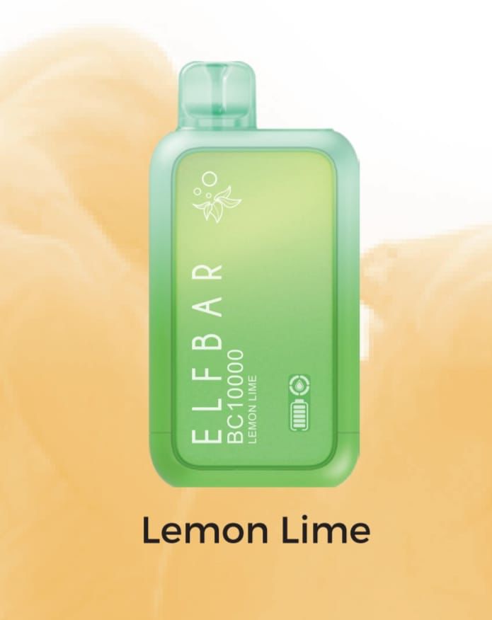 Elf Bar BC10000 Lemon Lime – disposable vape with lemon lime flavor