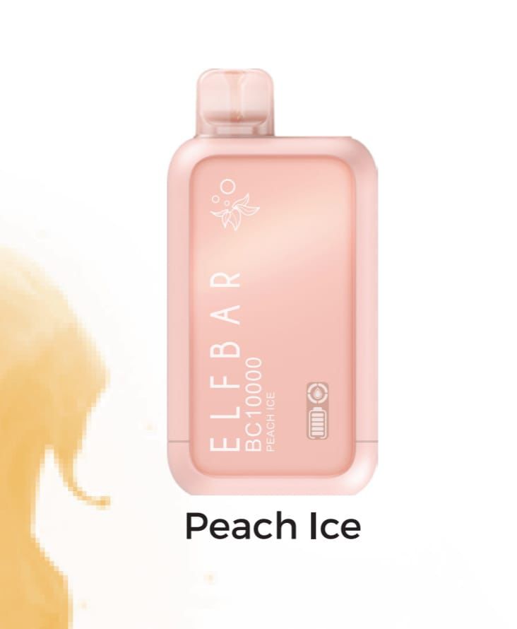 Elf Bar BC10000 Peach Ice – disposable vape with peach ice flavor