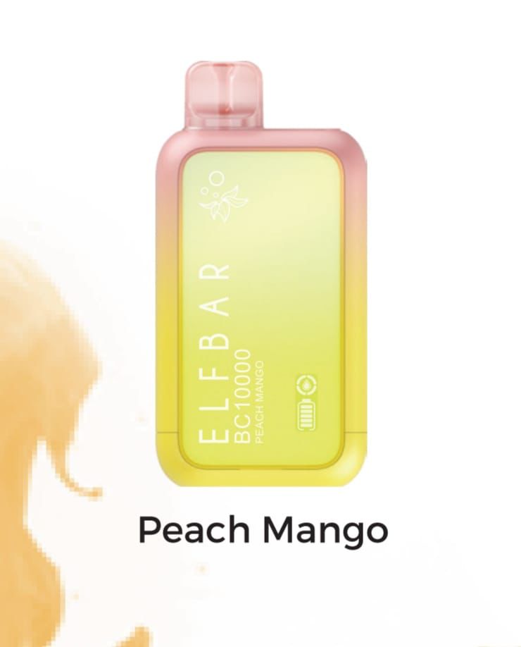 Elf Bar BC10000 Peach Mango – disposable vape with peach mango flavor