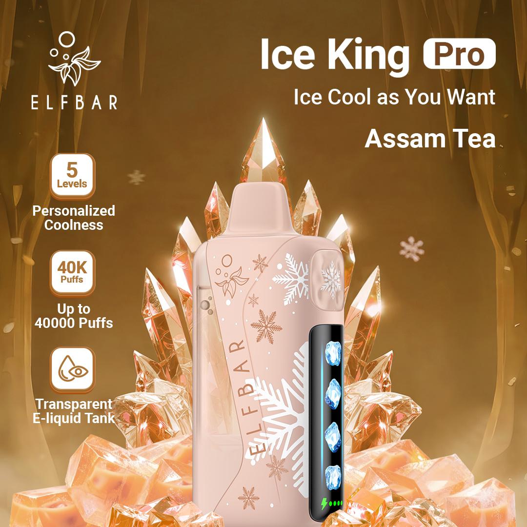 Elfbar Ice King Pro Assam Tea vape 40000 puffs