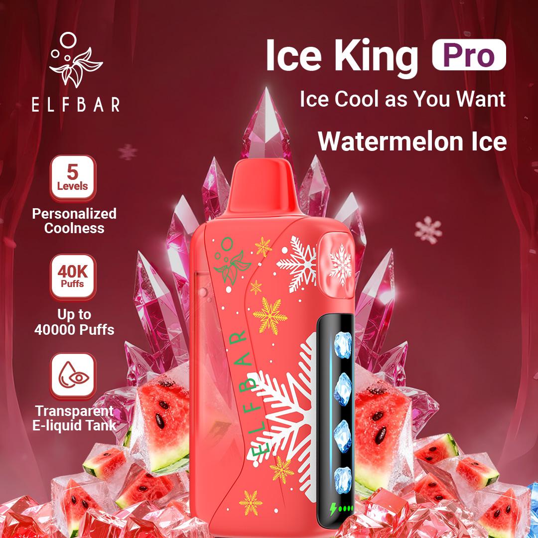 Elfbar Ice King Pro Watermelon ICE vape 40000 puffs