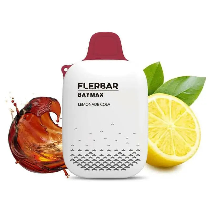Flerbar Baymax Lemonade Cola 3500 Puffs zero nicotine disposable vape