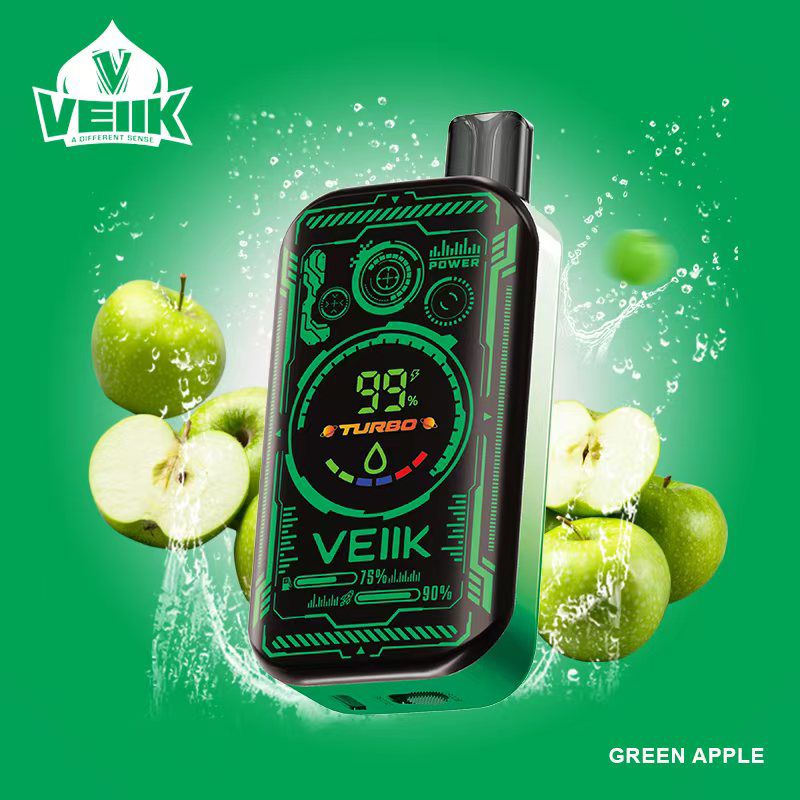 VEIIK Space Mist 25000 Puffs Green Apple Disposable Vape Dubai – Crisp Apple Flavor