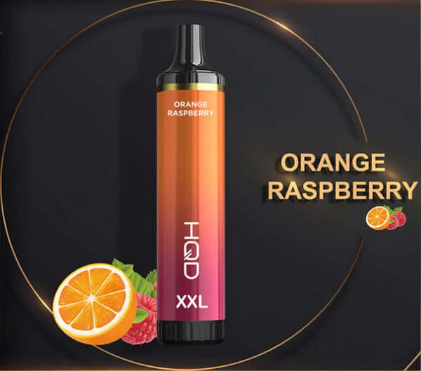 HQD XXL 4500 PUFFS Disposable Vape Orange Raspberry Flavor