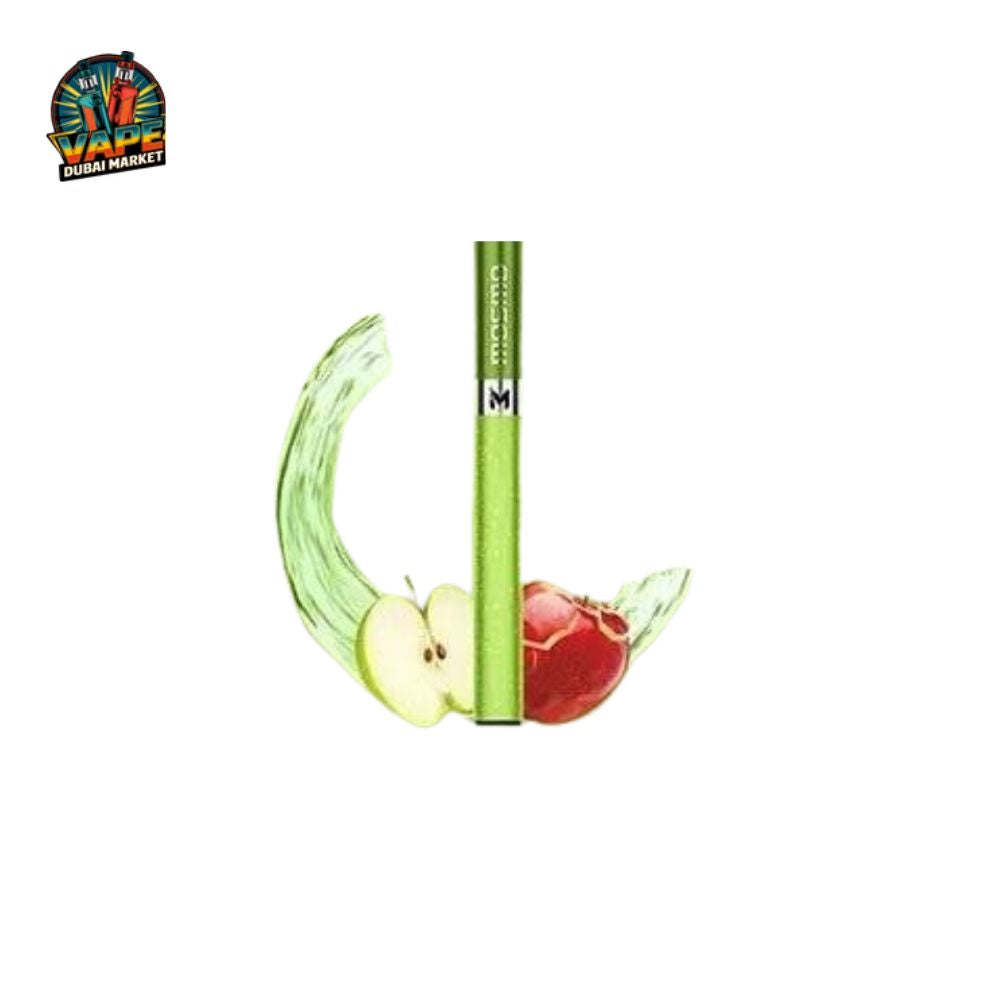 Mosmo Stik 50mg Apple disposable vape 500 puffs with apple fruit flavor
