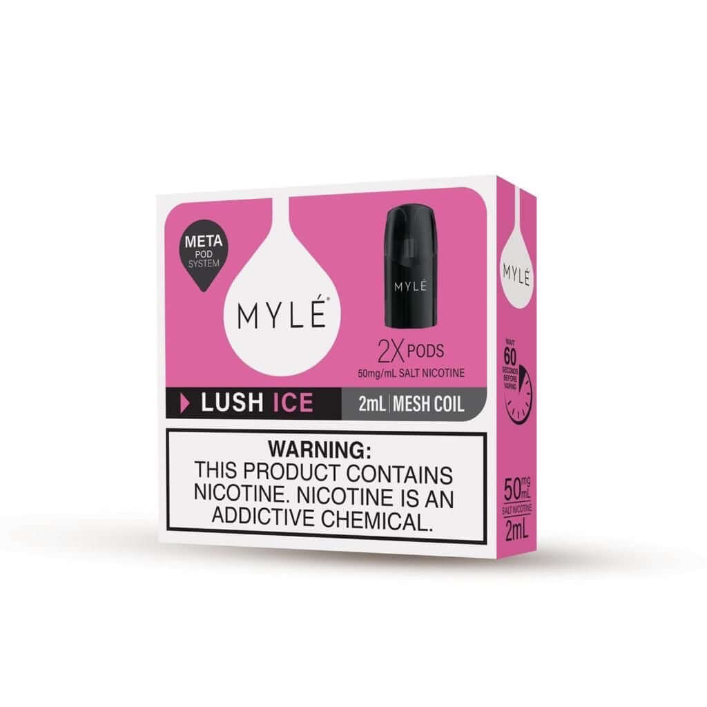 Myle V5 Lush Ice pod 1600 puffs 2ml mesh coil