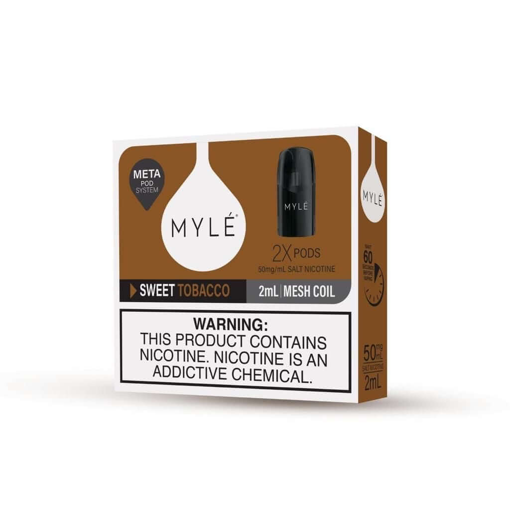 Myle V5 Sweet Tobacco pod 1600 puffs 2ml mesh coil
