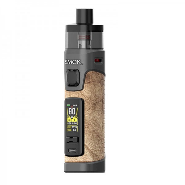 SMOK RPM 5 Pro Pod Mod Kit 80W brown leather color pod system
