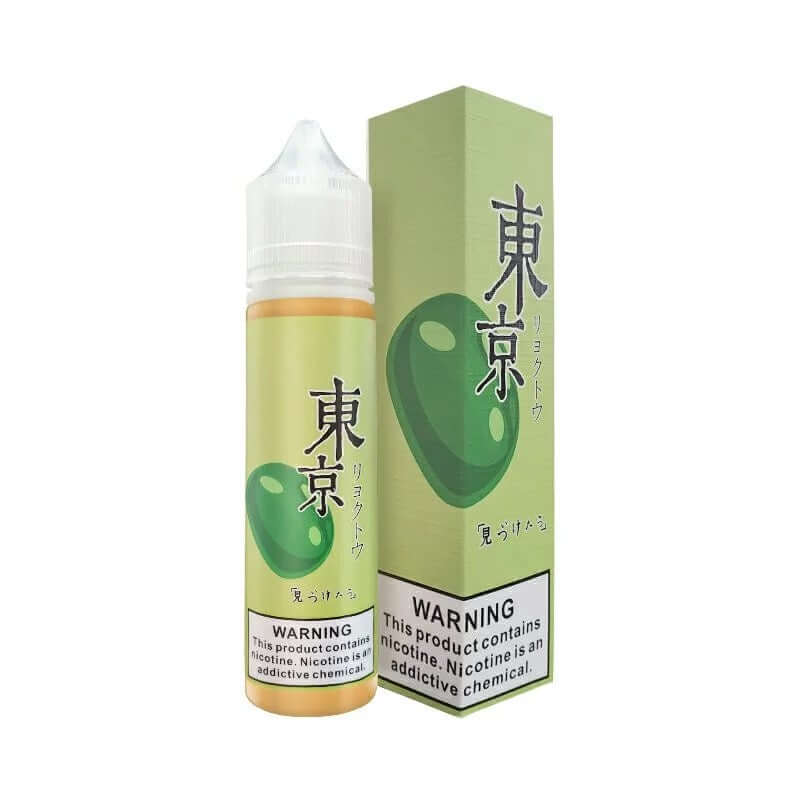 Tokyo green grape e-liquid 60ml bottle and box Japan vape juice 2