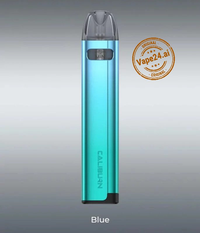 Uwell Caliburn A2S Pod Kit blue color vape device