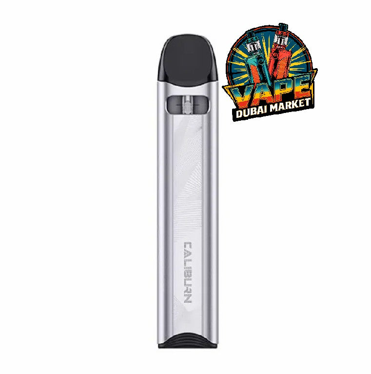 Uwell Caliburn A3S Pod System silver color vape device