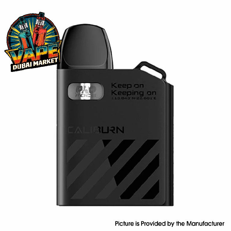 Uwell Caliburn AK2 Pod System Kit black color vape device