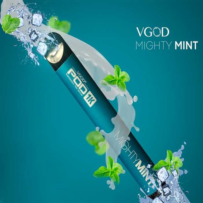 VGOD Pod 1K Mighty Mint – disposable vape with mighty mint flavor