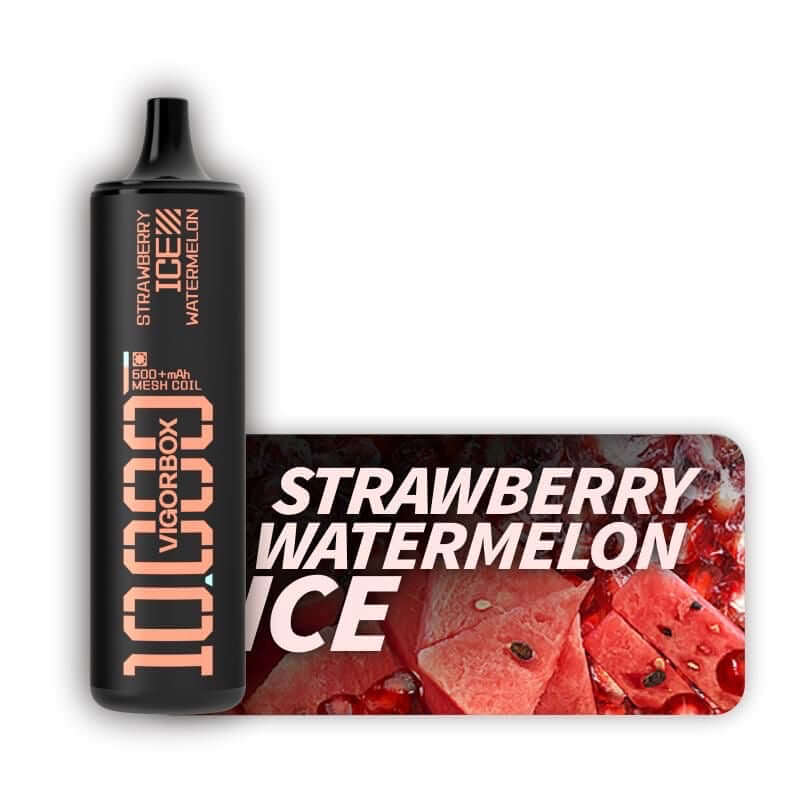 Vigorbox Strawberry Watermelon Ice disposable vape 10000 puffs flavor