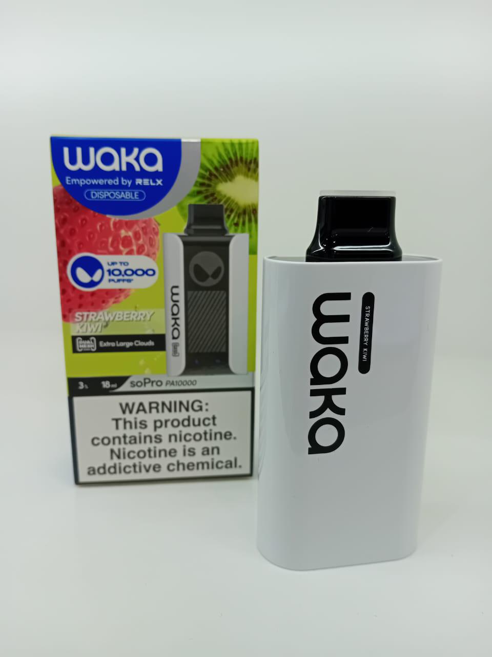 WAKA Strawberry Kiwi disposable vape 10000 puffs with box 2
