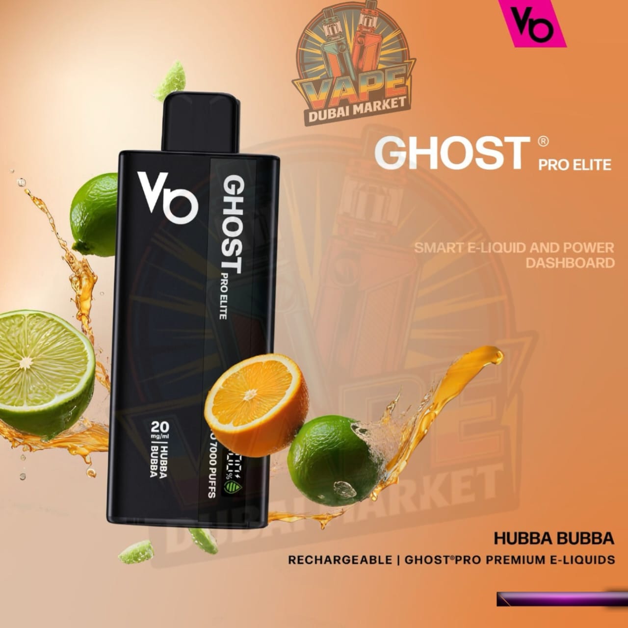 Ghost Pro Elite 7000 Puffs Disposable Vape in Dubai, UAE