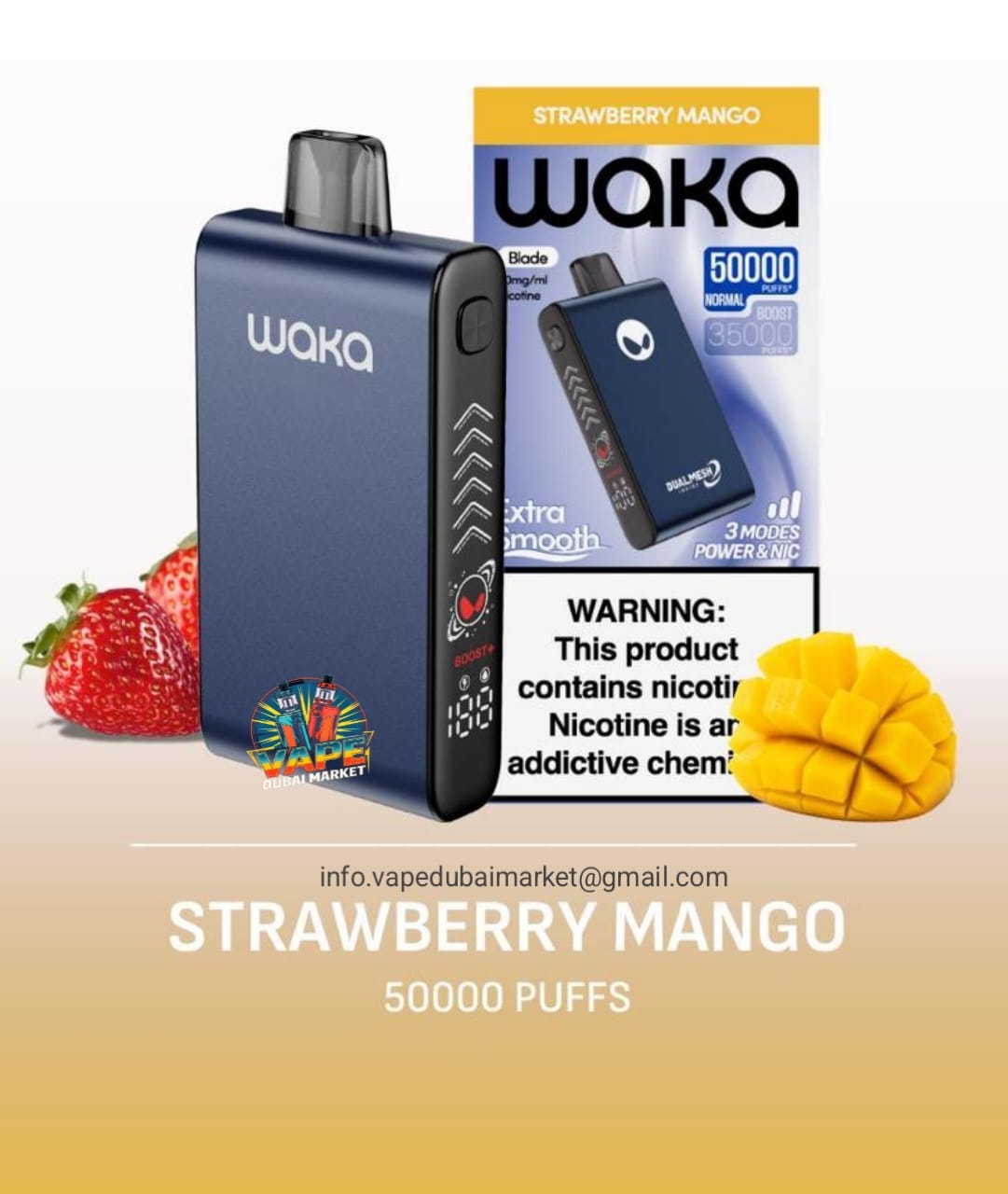 Waka Blade 50000 Puffs Disposable Vape In Dubai