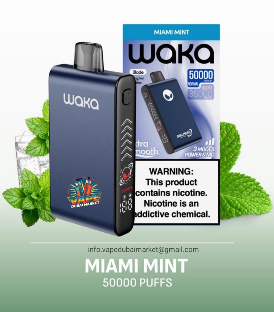 Waka Blade 50000 Puffs Disposable Vape In Dubai