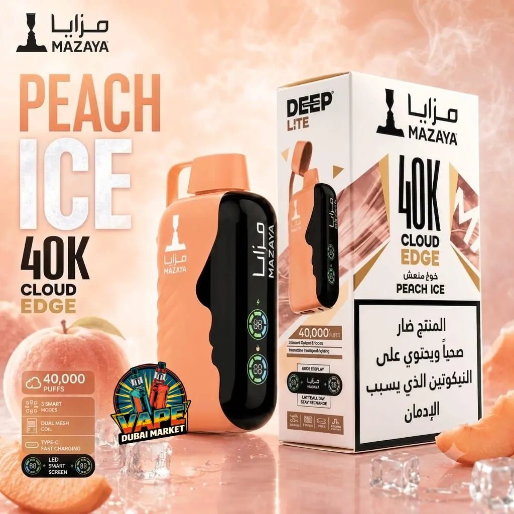 Mazaya Cloud Edge 40000 Puffs 20MG Nicotine Vape in Dubai