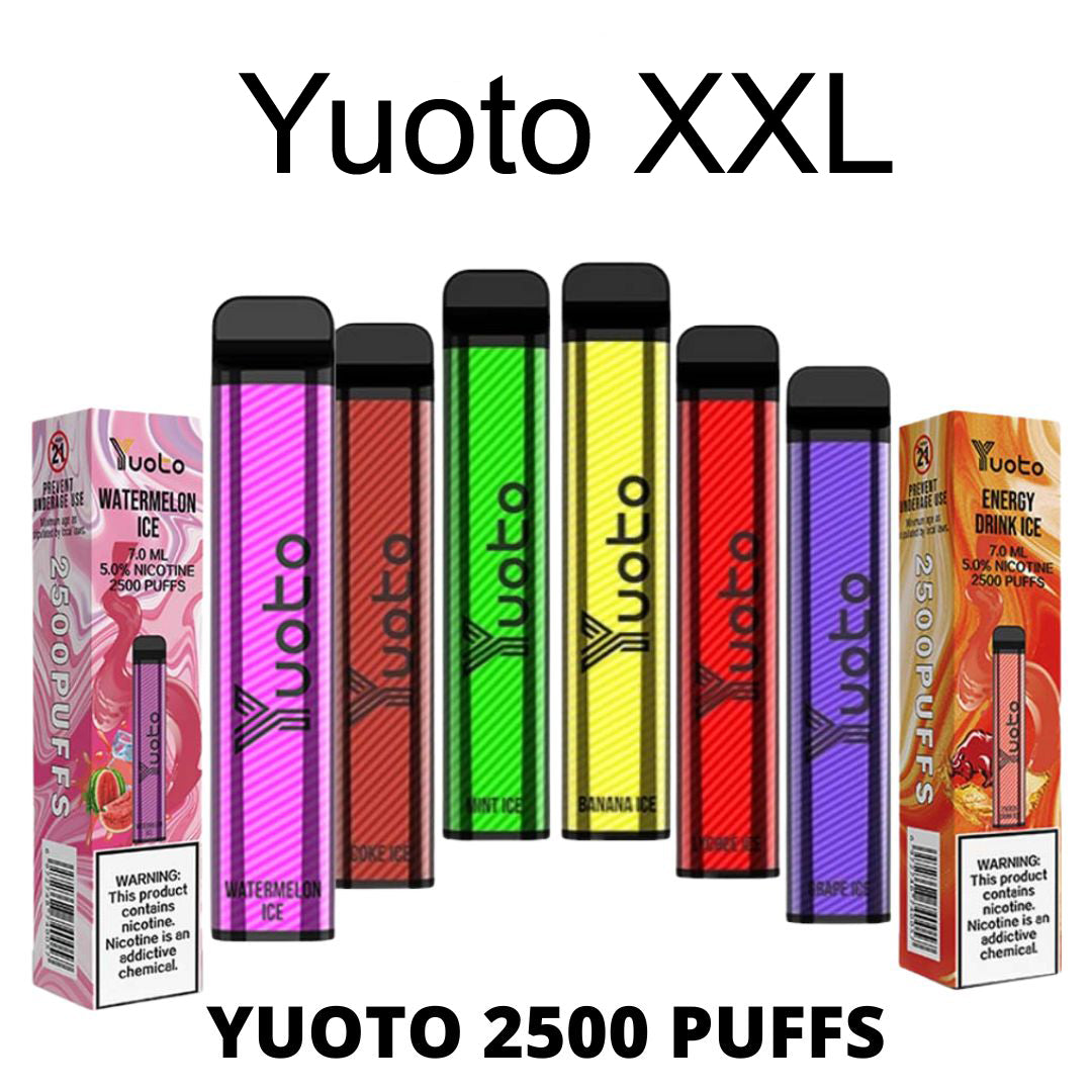 Yuoto XXL 2500 Puffs Disposable Vape in UAE