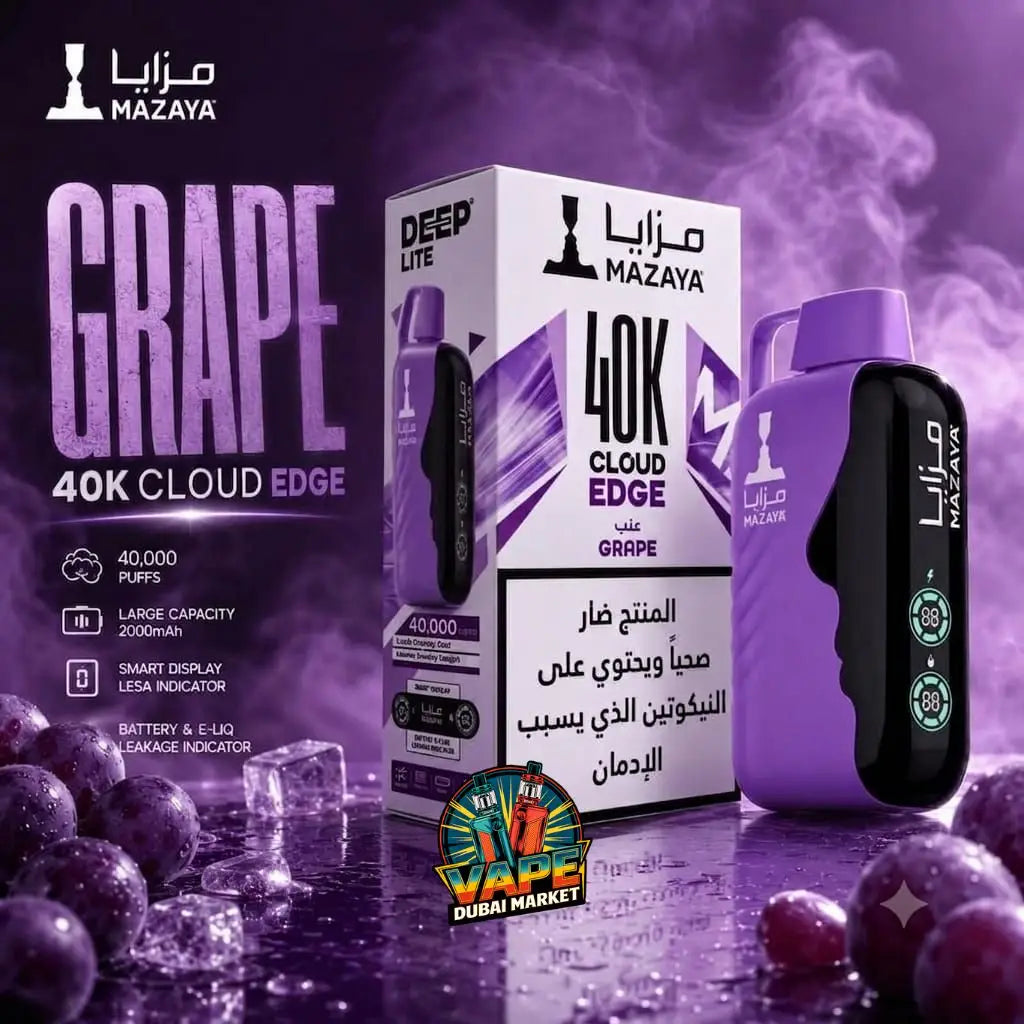 Mazaya Cloud Edge 40000 Puffs 20MG Nicotine Vape in Dubai