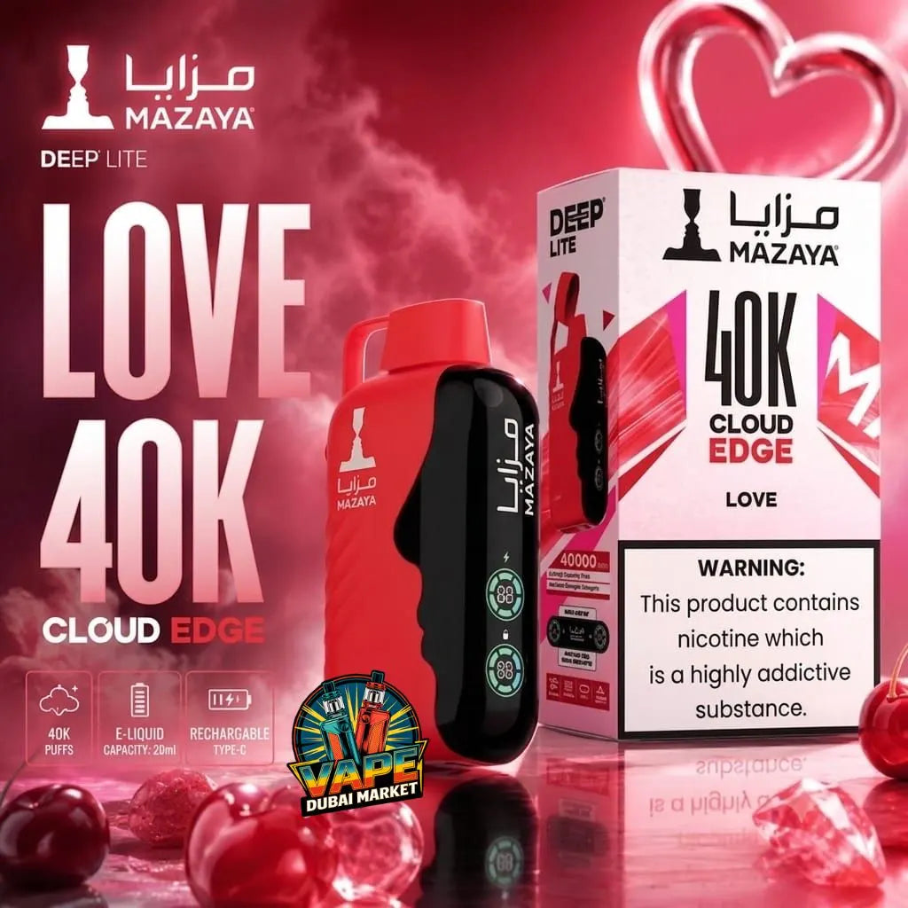 Mazaya Cloud Edge 40000 Puffs 20MG Nicotine Vape in Dubai