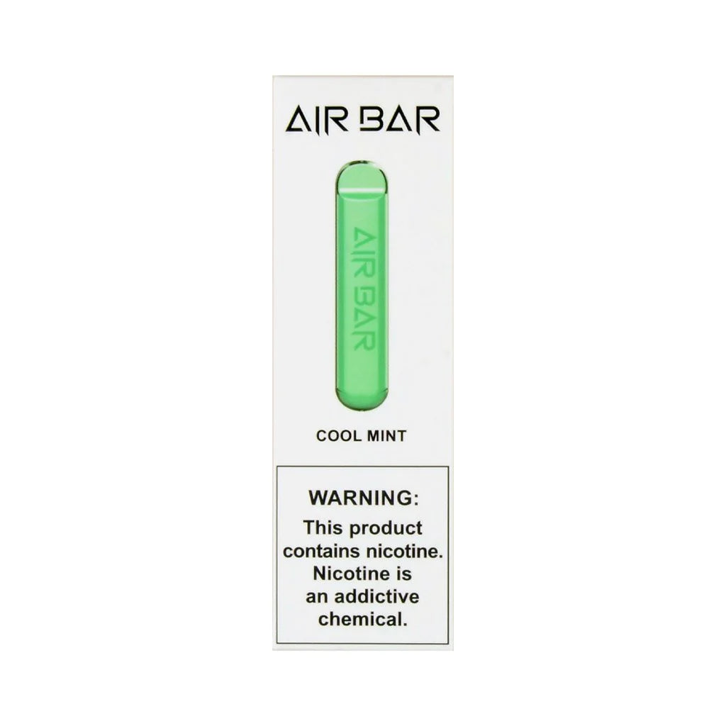 Air Bar Cool Mint disposable vape flavor packaging in UAE