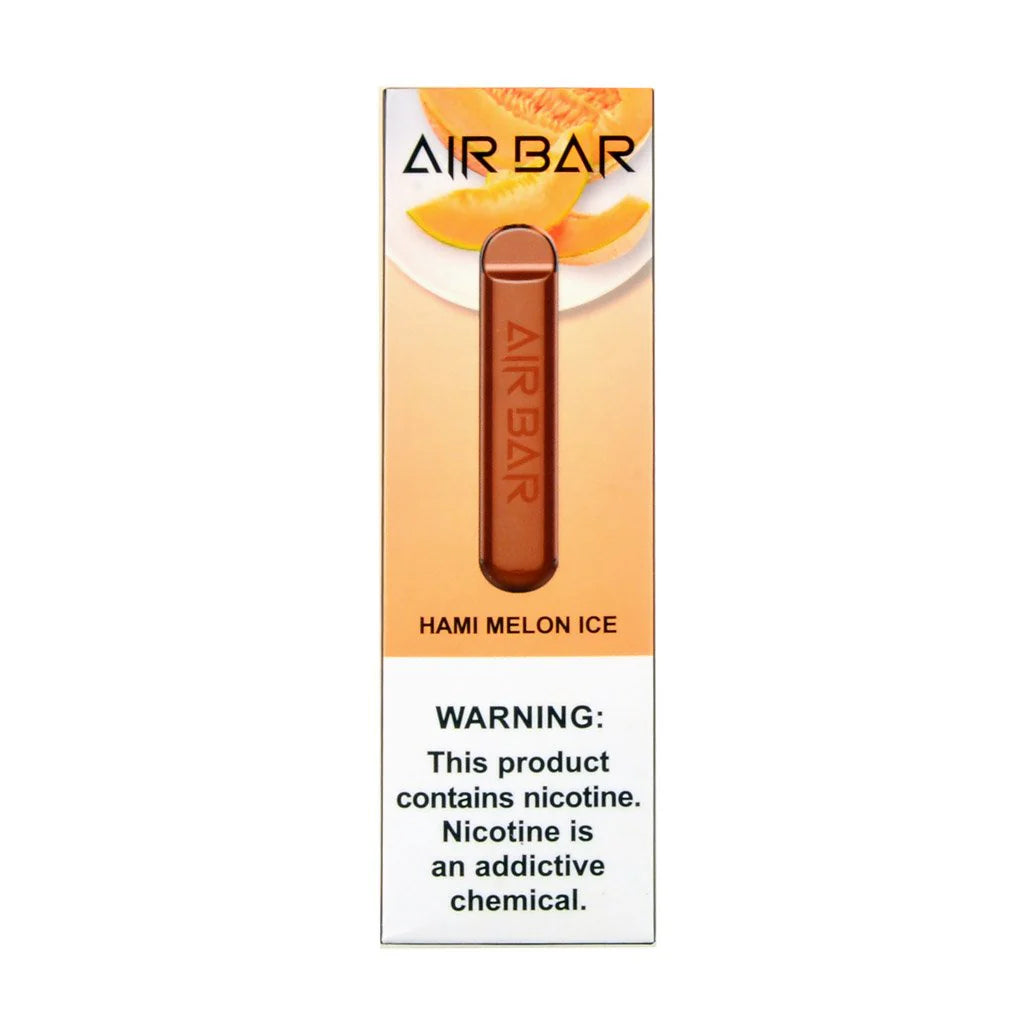 Air Bar Hami Melon Ice disposable vape single pack in UAE Front Side