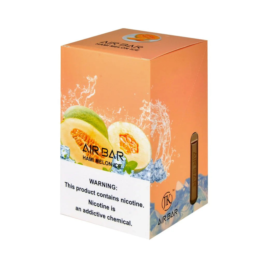Air Bar Hami Melon Ice disposable vape box packaging in UAE