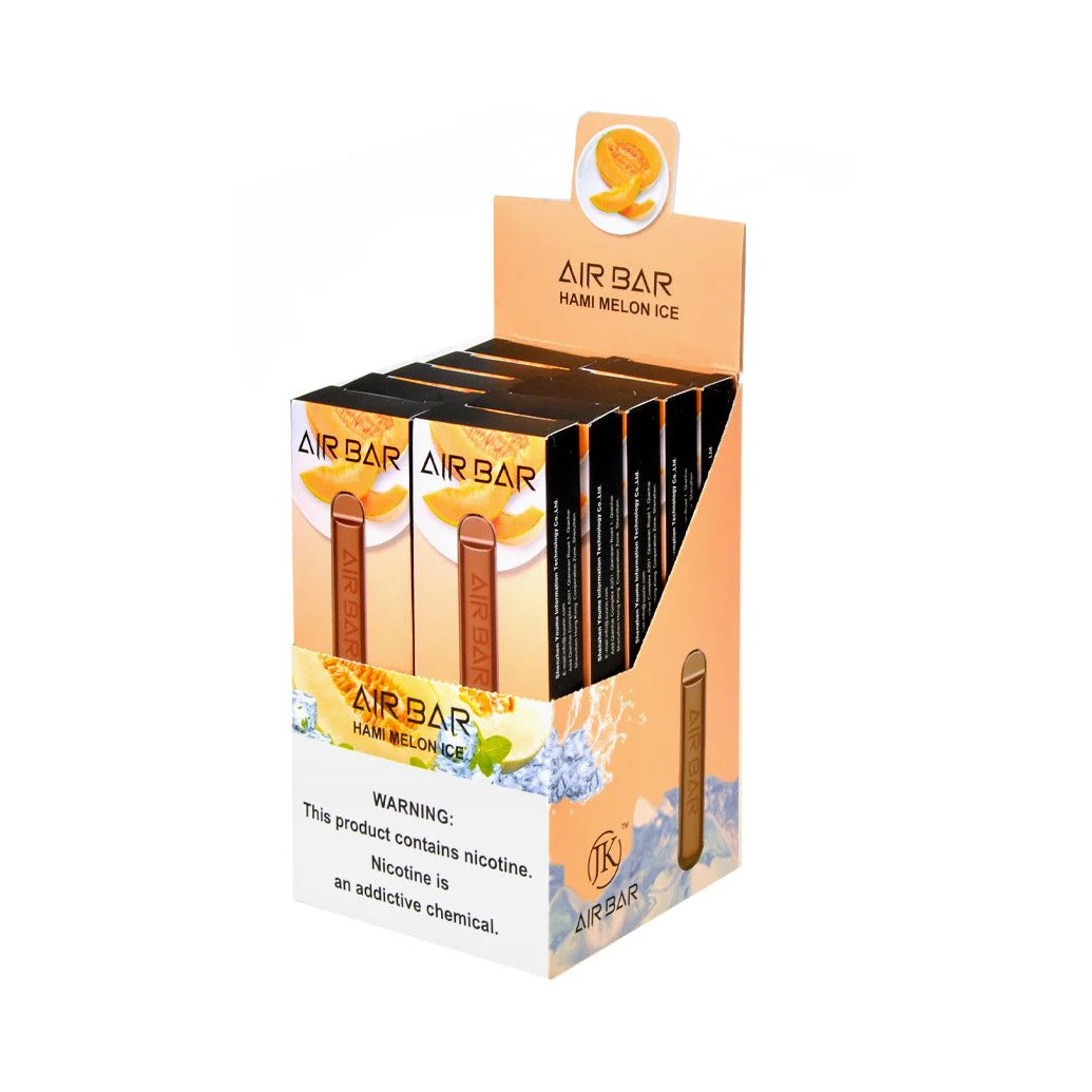 Air Bar Hami Melon Ice disposable vape display pack for sale in UAE