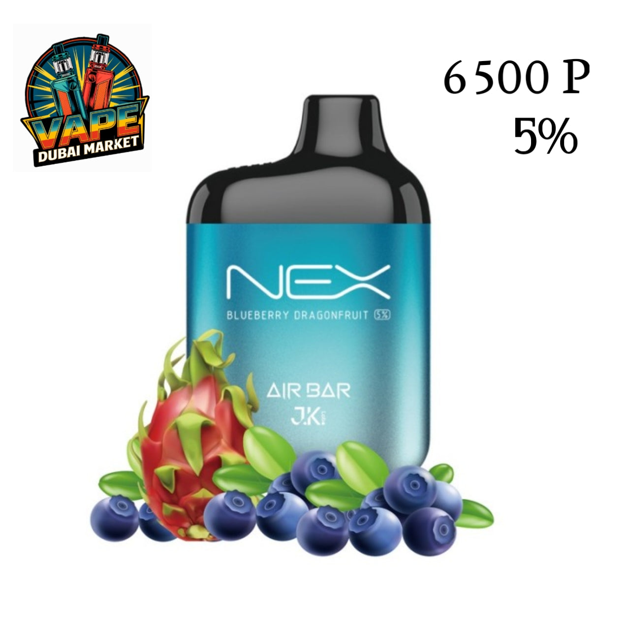 Air Bar Nex Blueberry Dragonfruit – disposable vape with blueberry dragonfruit flavor