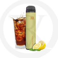 Arabisk AR Lemon Tea disposable vape with iced tea, lemon, and mint