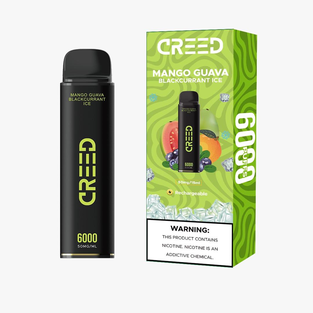 Buy Creed 6000 Puffs Disposable Vape 16ml 50mg in Dubai Buy Creed 6000 Puffs Disposable Vape 16ml 50mg in Dubai