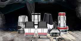 Categories banner pods & coils