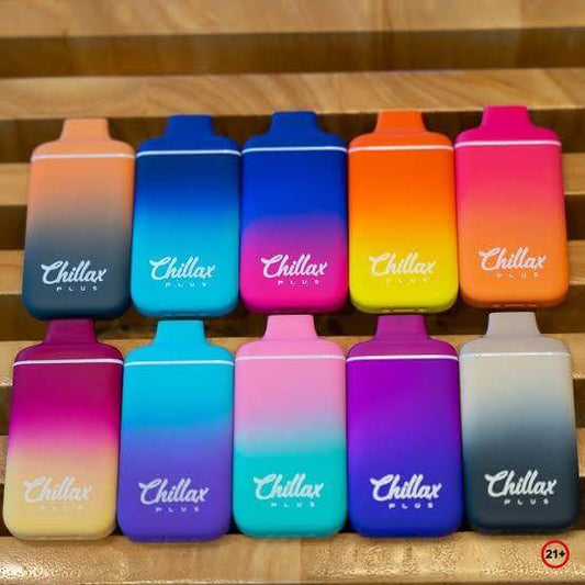 Chillax Plus 6000 Puffs Disposable Vape with 10 (ten) Flavor