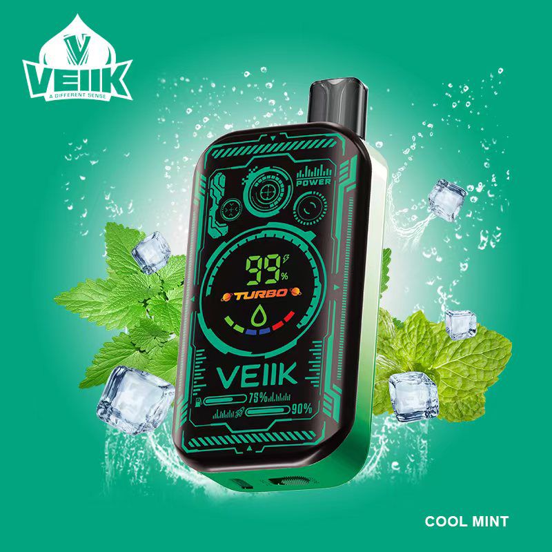 VEIIK Space Mist 25000 Puffs Cool Mint Disposable Vape Dubai – Icy Mint Flavor