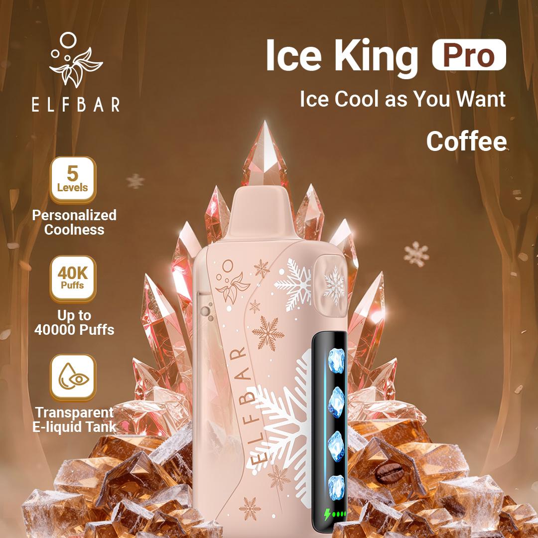 Elfbar Ice King Pro Coffee vape 40000 puffs