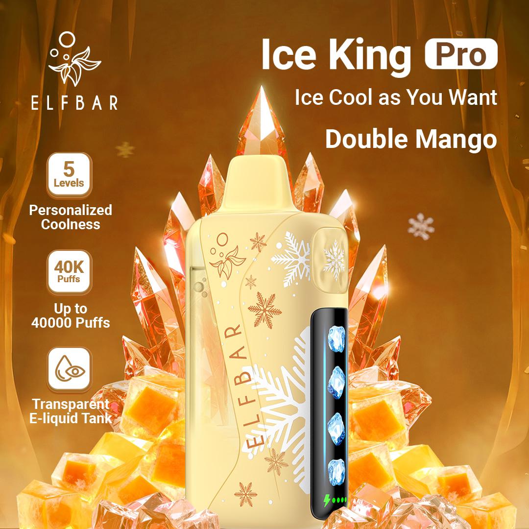 Elfbar Ice King Pro Double Mango vape 40000 puffs