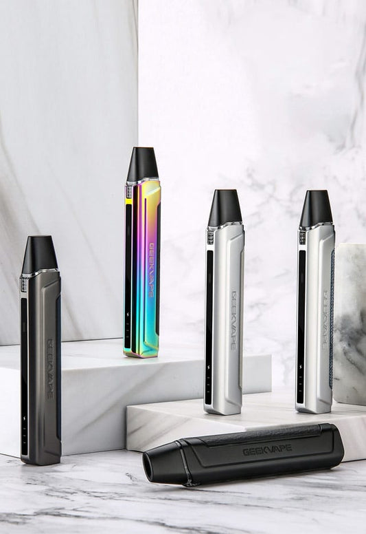 GeekVape Aegis One Pod System in multiple colors, slim refillable vape devices