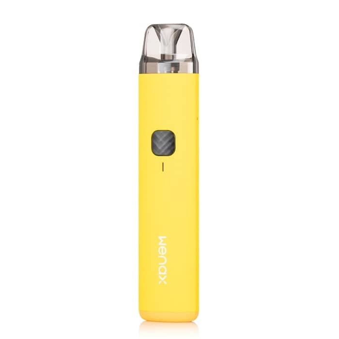 GeekVape Wenax H1 Pod System yellow refillable pod vape device