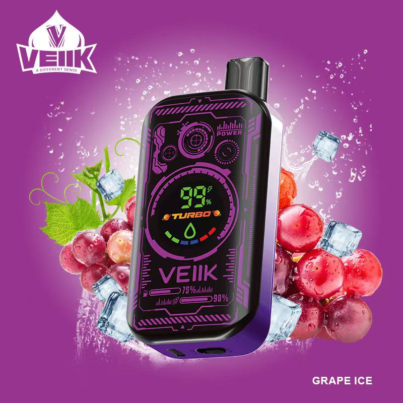 VEIIK Space Mist 25000 Puffs Grape Ice Disposable Vape Dubai – Chilled Grape Flavor