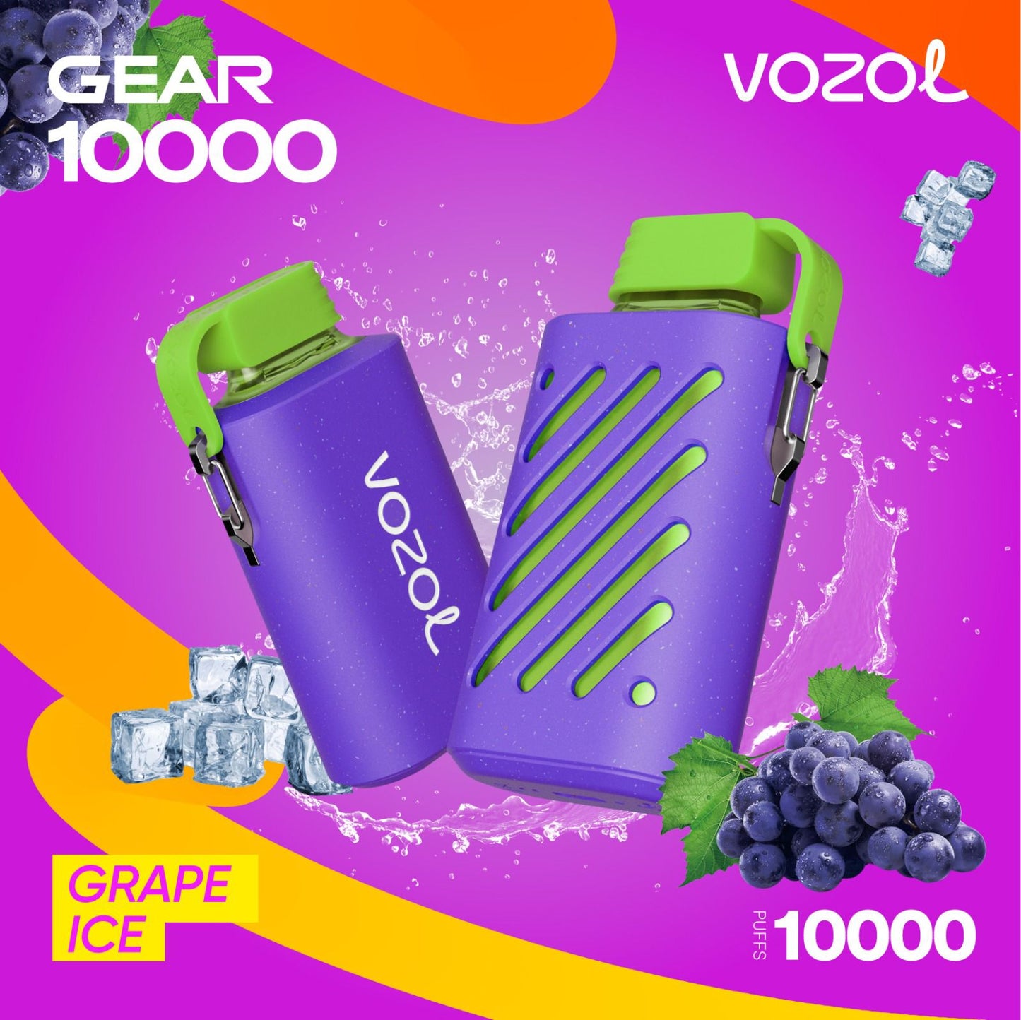 Get the Best Price in Dubai UAE for VOZOL Gear 10000 Puffs Disposable Vape with USB Type-C - Long-lasting Enjoyment!