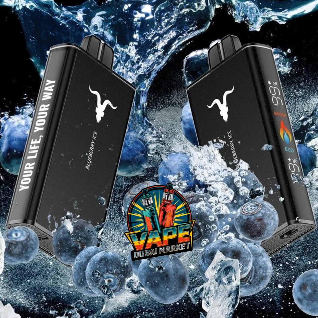 Ignite V250 25000 Puffs Rechargeable Disposable Vape in Dubai – 10 Flavors